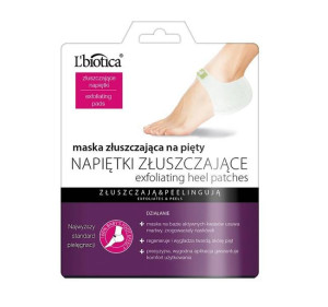 L'BIOTICA Maska złuszczająca na pięty - 1 para