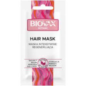 BIOVAX Botanic Maska regenerująca Malina Moroszka i Baicapil 20 ml