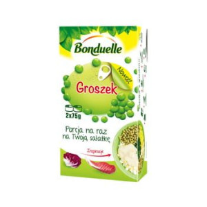 BONDUELLE Groszek 2x75g