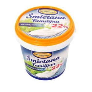 Włoszczowa śmietana 22% 1kg