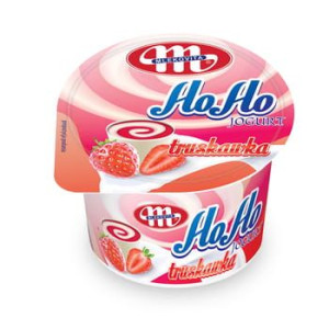 Mlekovita Jogurt Hoho truskawkowy 100g