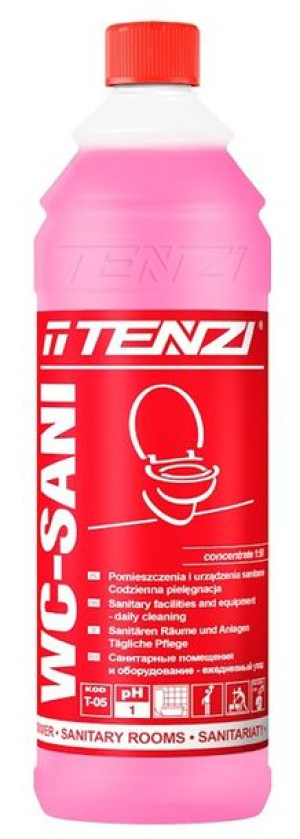 Środek Do Czyszczenia Toalet I Urządzeń Sanit. Wc Sani 1l