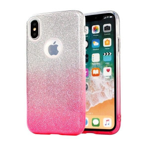 Etui Glitter Sam S20+ G985 różowy/pink