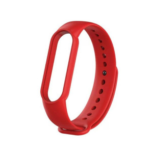 Beline pasek Mi Band 6 czerwony /red