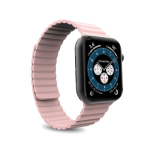 PURO ICON LINK - Magnetyczny pasek do Apple Watch 38/40/41 mm (S/M)