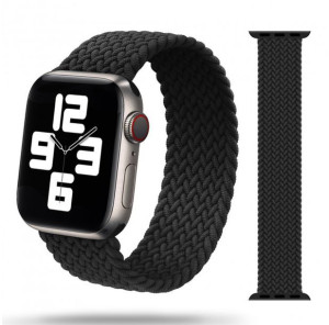 Gk Braided Strap Apple Watch 1/2/3/4/5/6/7/se (38/40/41mm) Black