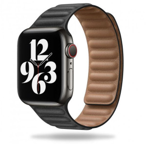 Gk Magnetic Strap Apple Watch 1/2/3/4/5/6/7/se (42/44/45mm) Black