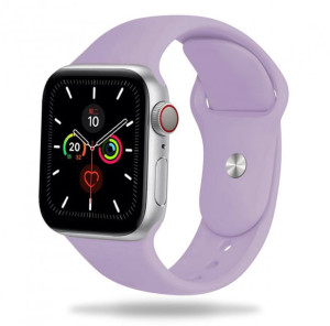 Gk Silicon Strap Apple Watch 1/2/3/4/5/6/7/se (42/44/45mm) Purple