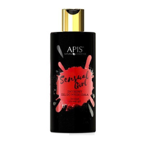 Apis Sensual Girl nawilżający żel do mycia 300ml Nowy Apis kąpiel i pryszni