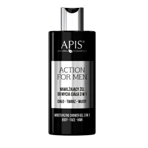 Apis Action for men żel do mycia 3w1 300ml