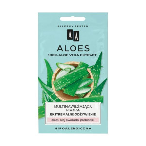 AA Aloes multinawilżająca maska odżywiająca 2x4ml Nowy AA Do wszystkich typ