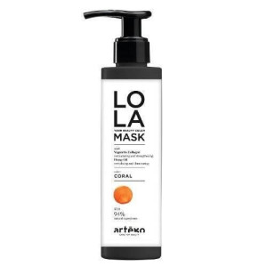Artego LOLA Mask maska tonująca regenerująca Coral 200 ml