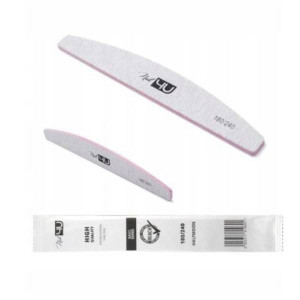 Nail4u Pilnik standard basic półksiężyc 180/240 bezpieczny pakiet