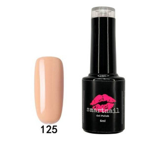 125 Smartnail Lakier hybrydowy kremowy 6ml 6g NUDE PASTELOWY KREMOWY
