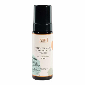 Oczyszczająca Pianka do Mycia Twarzy Nature Queen 175ml Nowy Pianki Nature