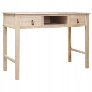 BIURKO KOMPUTEROWE stolik naturalne 110x45x76 duże