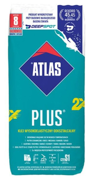 Atlas Plus Klej Do Płytek Wysokoelastyczny C2Te S1
