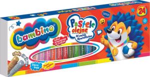 BAMBINO Pastele kredki olejne 24 kolory