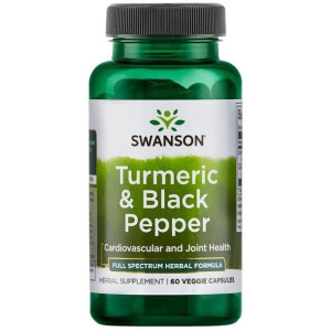 Turmeric & Black Pepper - Kurkuma + Czarny Pieprz (60 kaps.)