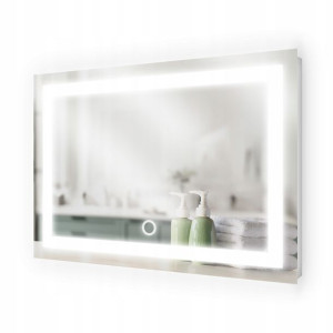 Lustro Led 90x60 Z Włącznikiem Dotykowym Afrodyta