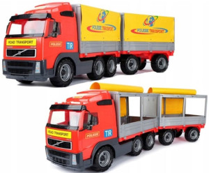 Wader Qt Volvo Duża Ciężarówka 75 Cm Z Przyczepą