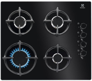 Płyta gazowa Electrolux EGG6407K (4 pola grzejne  kolor czarny)