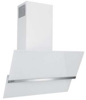 Okap kominowy AKPO WK-4 Balance 60 Biały (600mm  front białe szkło stal nie