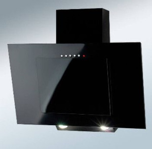 Okap kominowy AKPO WK-4 NERO ECO 50 CZARNY (162 m3/h  500mm  kolor czarny)