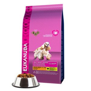 EUKANUBA Adult Medium Weight Control 15kg