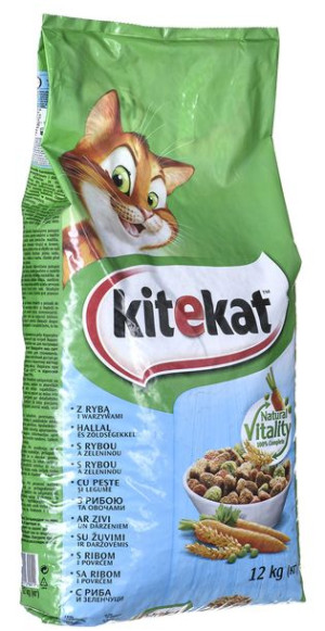 KITEKAT Biała Ryba Warzywa 12kg