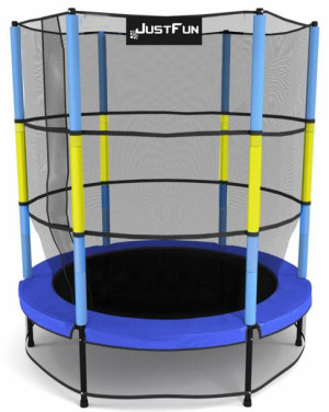 Niebiesko-żółta-trampolina Do Domu I Ogrodu 140 Jf