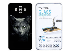 Huawei Mate 10 Kreatui Etui Nadruk Fotocase +szkło