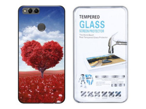 Huawei Honor 7x Kreatui Etui Fotocase 0.3mm +szkło