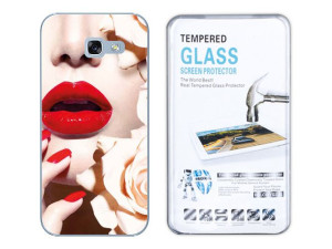 Galaxy A5 2017 A520 Kreatui Etui Case 0.3mm +szkło