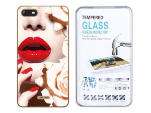 Wiko Tommy 3 Kreatui Etui Fotocase 0.3mm +szkło 9h