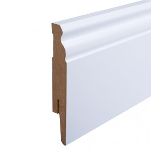 Listwa przypodłogowa MDF 10 RYFEL biała