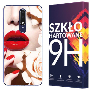 Etui Do Nokia 3.1 Plus Fotocase 0.3mm + Szkło 9h