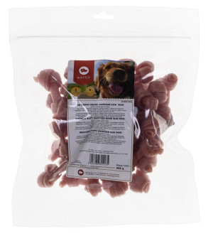 MACED Przysmak dla psa - miękki węzeł z kurczakiem 6cm 500g