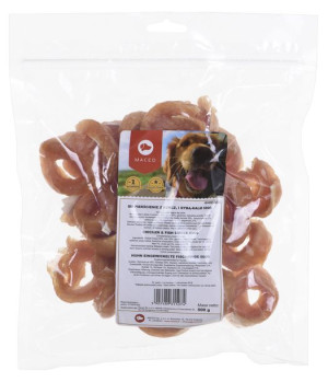 MACED Przysmak dla psa - pierścienie z kurczakiem i rybą 500g