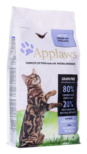APPLAWS CAT Kurczak i Kaczka - karma dla kota z wysoką zawartością mięsa -