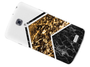 Lg F70 Etui Marmur Nadruk Kreatui Obudowa Case Tył