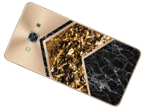 Galaxy J3 2017 Pro Etui Marmur Nadruk Kreatui Case