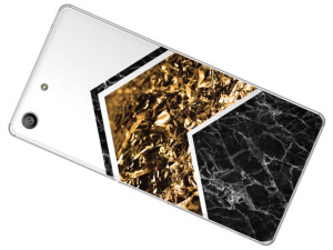 Sony Xperia M5 Etui Marmur Nadruk Kreatui Obudowa