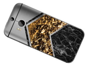 Htc One M8 Mini Etui Marmur Nadruk Kreatui Obudowa