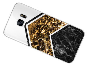 Sam Galaxy S7 Edge G935 Etui Marmur Nadruk Kreatui