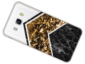 Sam Galaxy J5 2016 J510 Etui Marmur Nadruk Kreatui