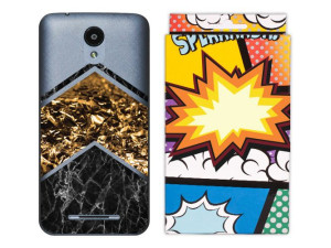 Zte Blade A310 Etui Marmur Nadruk Kreatui + Folia