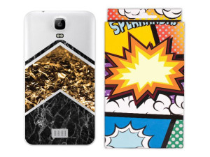 Huawei Y3 Etui Marmur Nadruk Kreatui Case + Folia