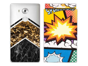 Huawei Mate 8 Etui Marmur Nadruk Kreatui + Folia