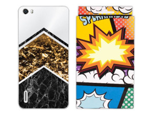 Etui Do Huawei Honor 6 Case Kreatui Marmur + Folia